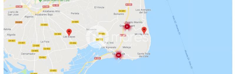 Ya puedes buscar en nuestra web propiedades directamente en el mapa